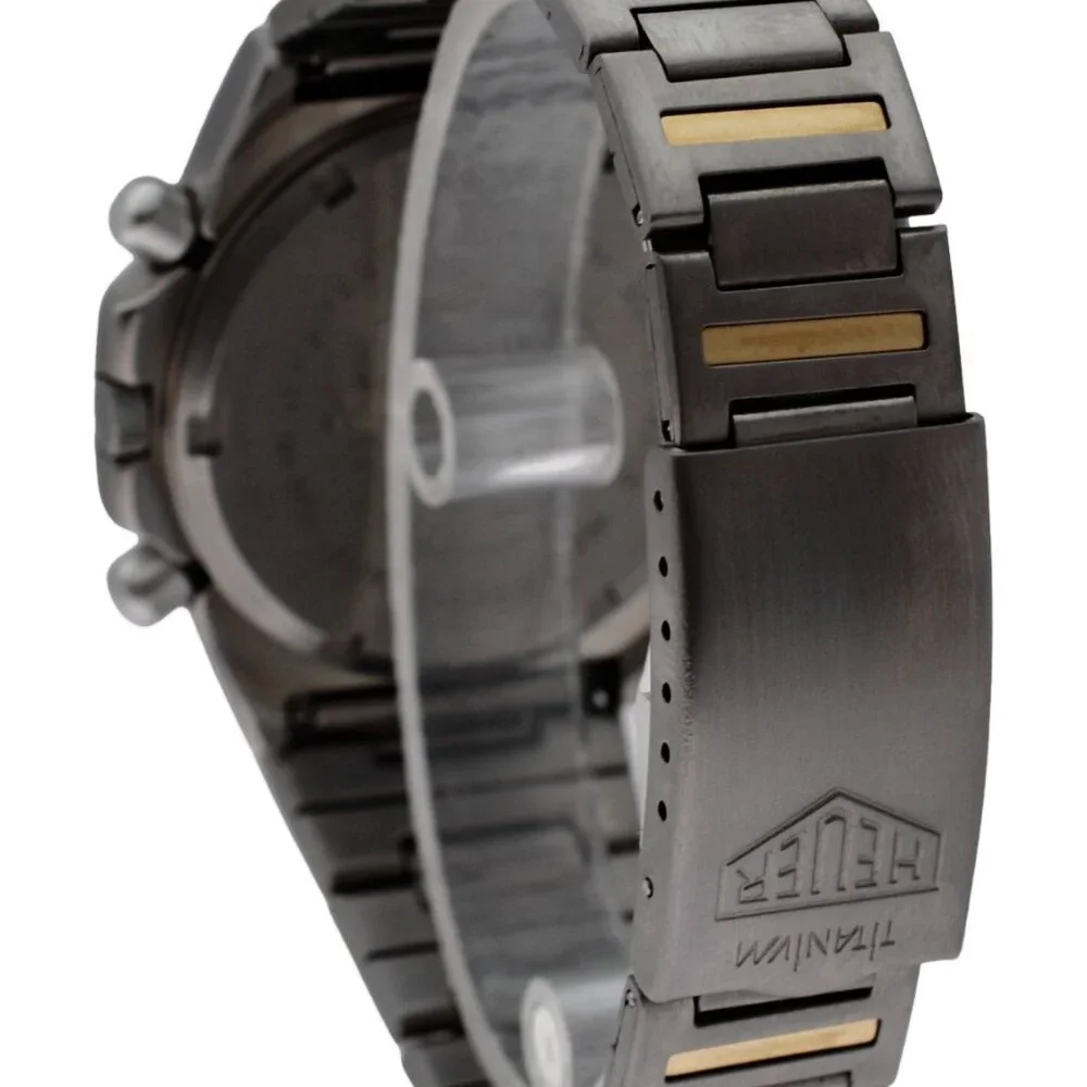 Rare Vintage Men's Tag Heuer Titanium 2000 Series Chronograph Watch Ref: 225.206